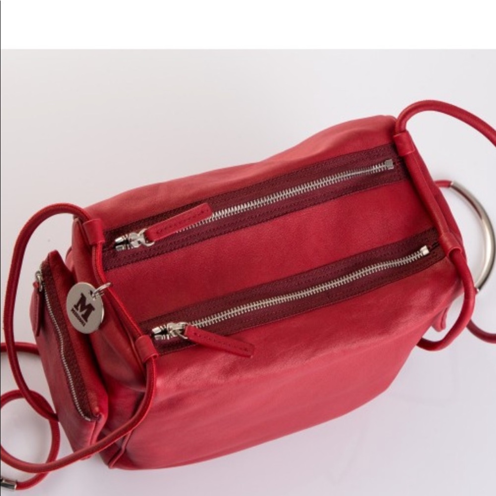 Missoni Red Leather Handbag Brand New
